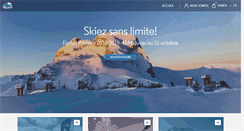 Desktop Screenshot of praloup-skipass.com